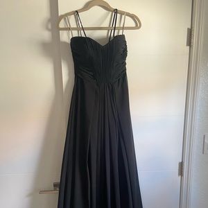 This is a Wtoo by Waters bridesmaid dress.